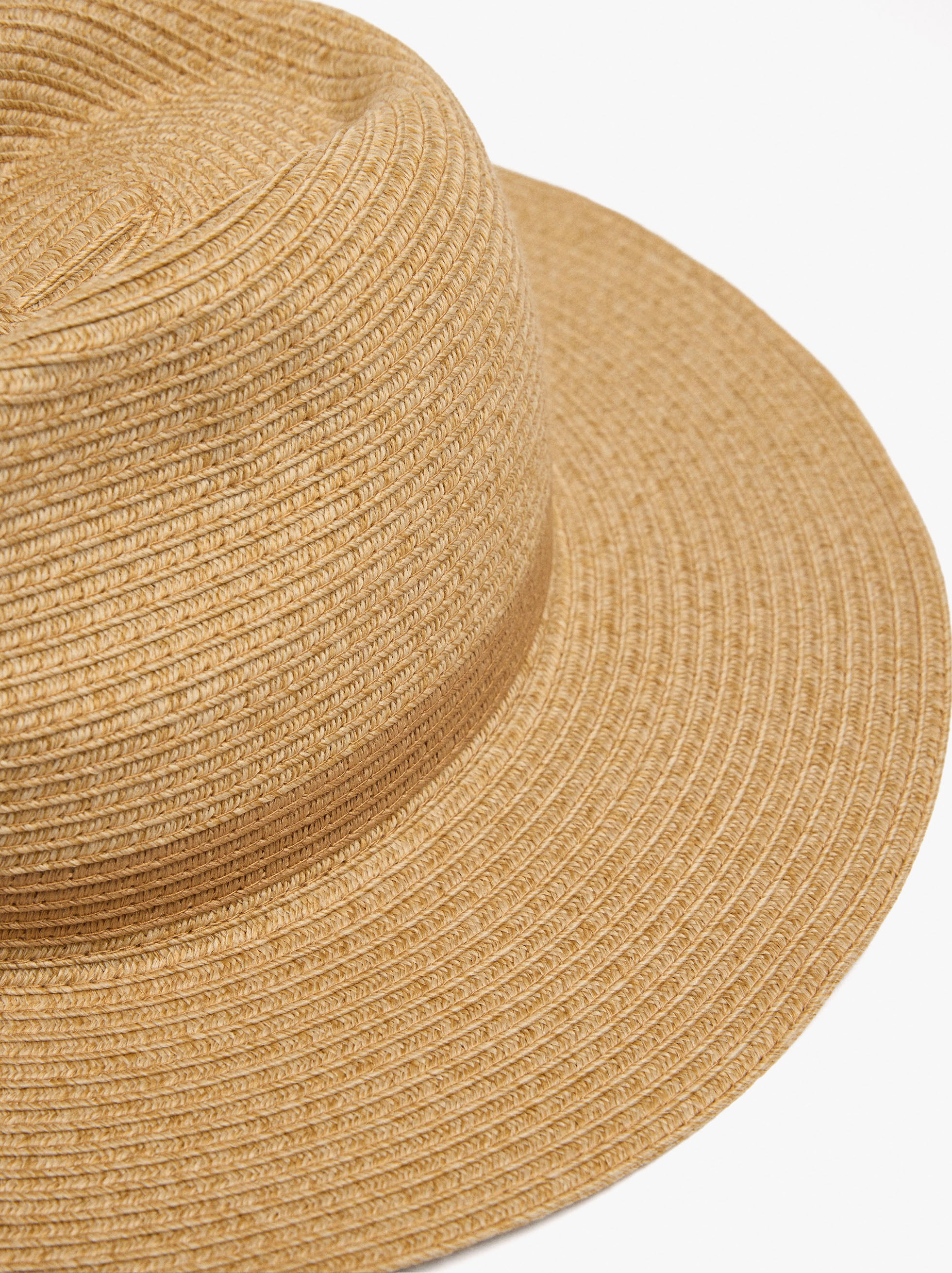 Sombrero Con Efecto Rafia