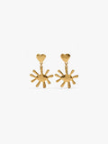 Pendientes Erizos De Mar Con Corazón
