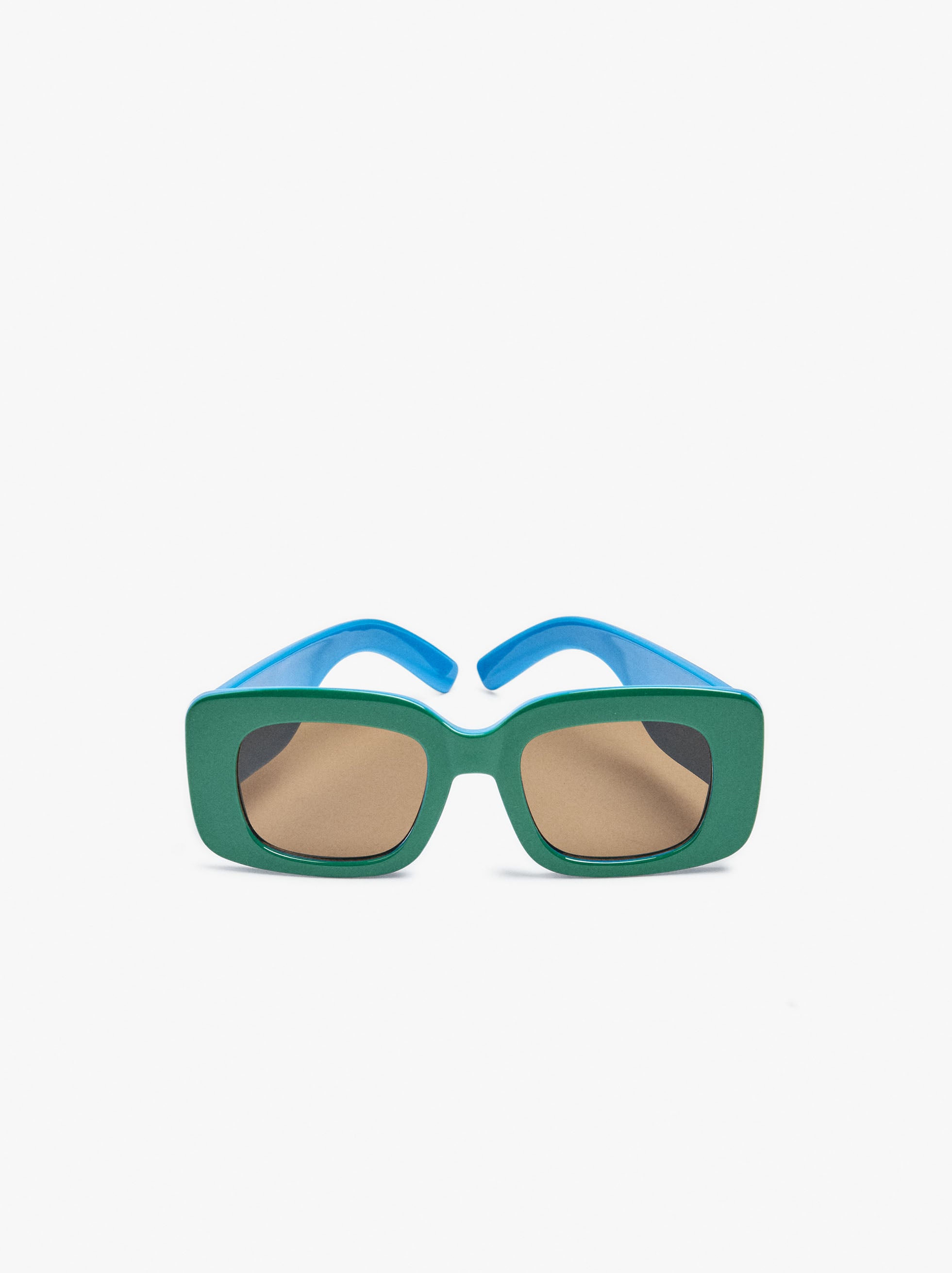 Gafas De Sol Cuadradas A Rayas