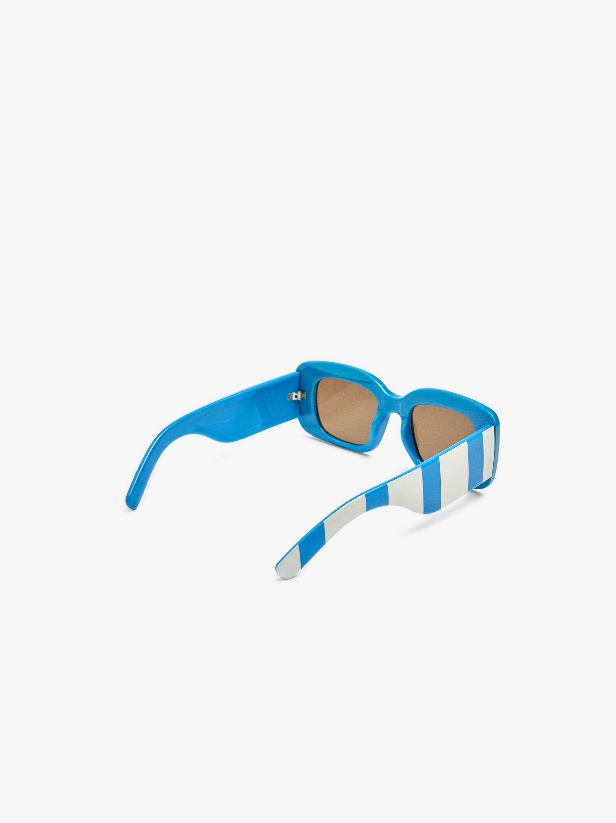 Gafas De Sol Cuadradas A Rayas